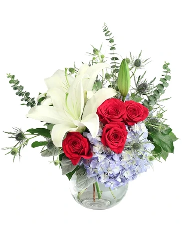 Sweet Freedom Vase Arrangement in Dandridge, TN | DANDRIDGE FLOWERS & GIFTS